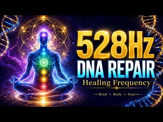 528Hz Healing Frequency | Relax Now with DNA Repair Meditation Music