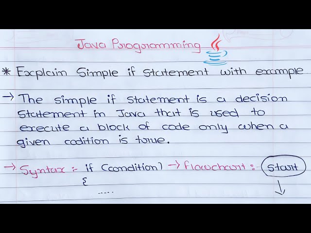 Java If Statement Explained | Syntax + Flowchart + Example 🔥 | In Hindi 