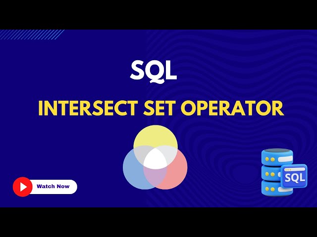 74.  Intersect Set Operator