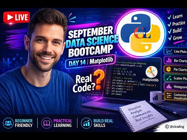 September Data Science Bootcamp Day 14: Matplotlib Basics