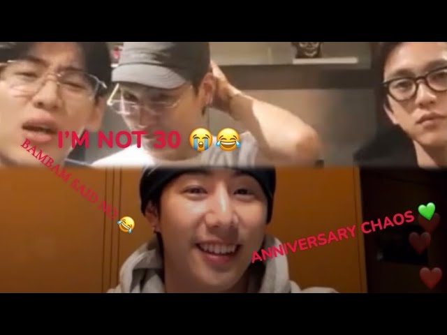 GOT7 JB BamBam Jinyoung & Mark IG Live 😂 BamBam Refuses to Turn 30 😭 Happy 12th Anniversary! 🎉