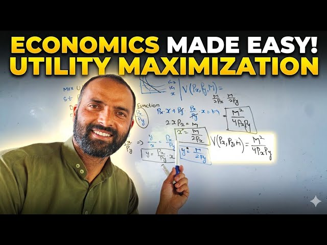 indirect utility function from the demand function and budget constraint