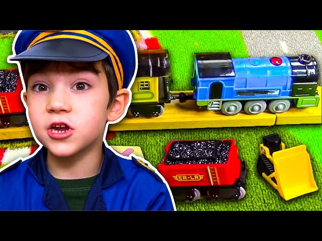 Playing with Toy Train Sets! | Remote Control Trains for Kids | JackJackPlays