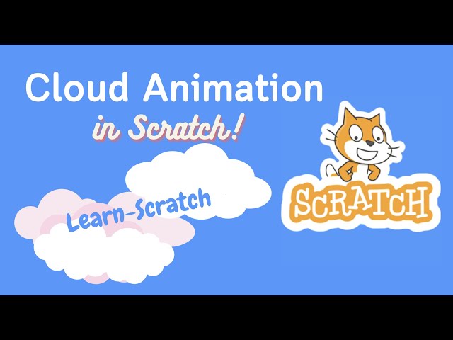 How To Make A Pastel Rainbow Cloud Animation Project In Scratch!!! 🌈 ☁️ ☁