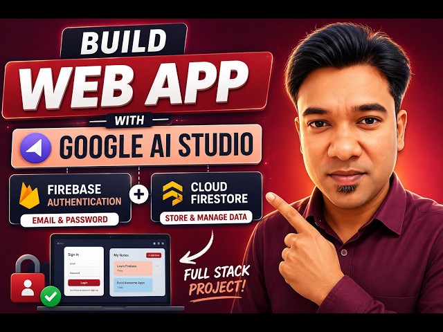 Build a Web App with Firebase Email/Password Authentication and Firestore as Database | SAcademy