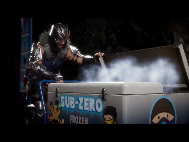 Mk11 : New Sub Zero FriendShip ( Ice Cream ❄)