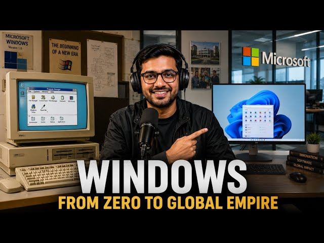 From Zero to Global Empire | The Untold Story of Windows