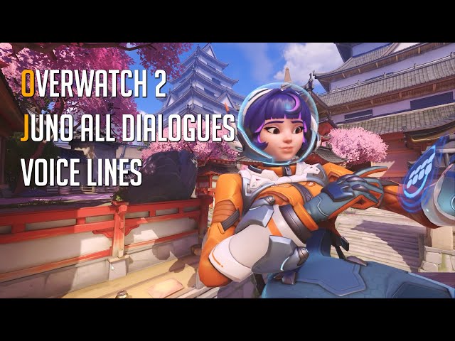 Overwatch 2 Juno All Voice Lines Interactions