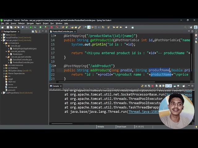 Spring Boot Episode 4 | Path Variables, Request Params & Request Body Explained-part -26