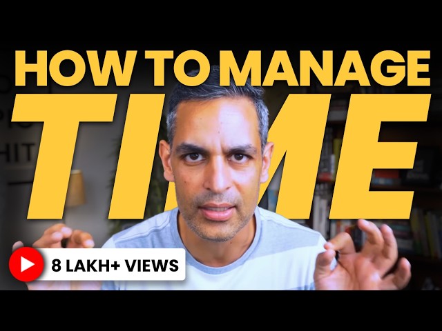 10 Time Management Frameworks for Productivity | Warikoo Hindi