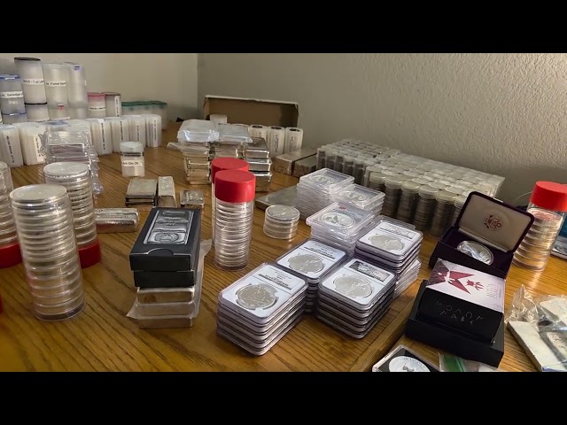 Full silver stack video.. 4000 oz.. 