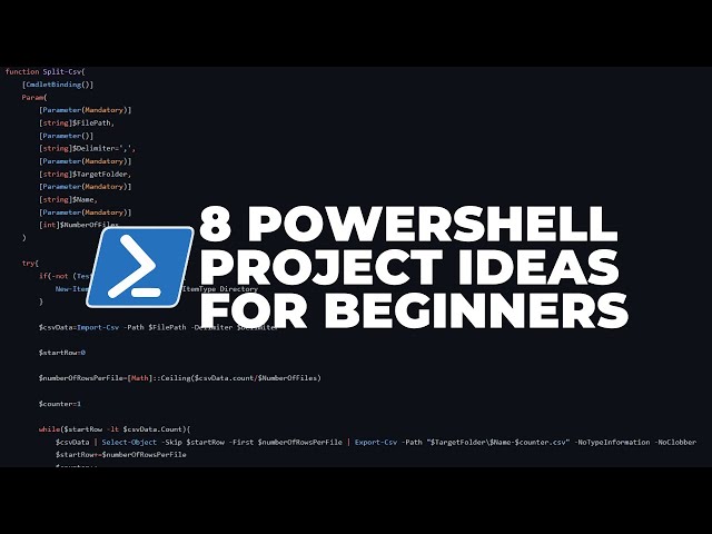 8 PowerShell Project Ideas For Beginners