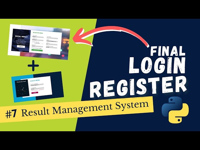 🚀🎓 # Final:Create Student Result Management System with Database in Python | Zero to Hero Course🔥🔥🔥