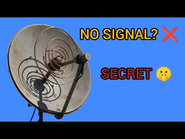 FREE TV! 📺 Satellite Dish Antenna Hack! / Kostenloses TV DIY! / Darmowa telewizja z anteny sat!