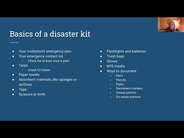 Wet Salvage for Archivists and Librarians