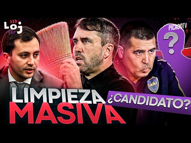 🟪LOJ CON EL VASCO: DI CARLO LIMPIA EL PLANTEL DE RIVER + BOCA VA POR UN DT Y UN ARQUERO