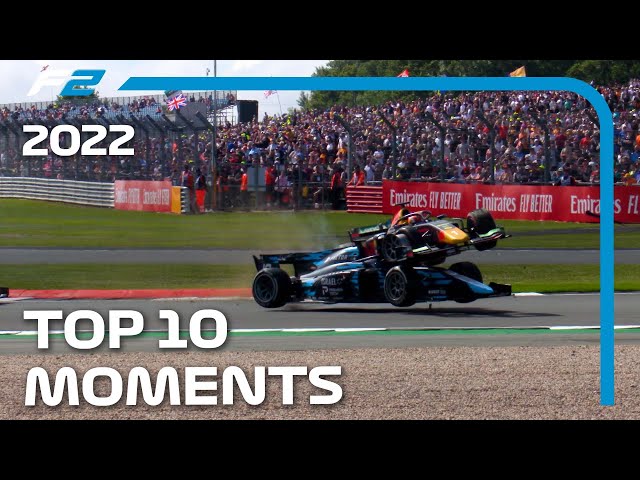 Top 10 F2 Moments | 2022 FIA Formula 2 Season