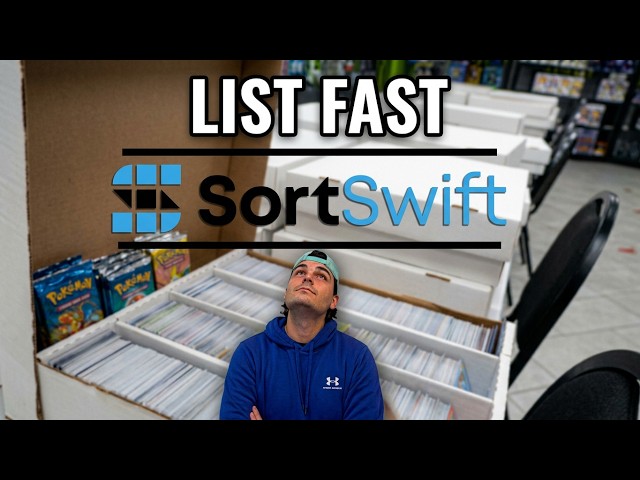 How I List 200 Cards in 10 Minutes | Full SortSwift Scanning & Autopricing Tutorial for TCG Sellers