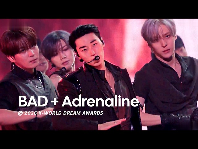 ATEEZ(에이티즈) - BAD + Adrenaline  @ 2026 K-WORLD DREAM AWARDS