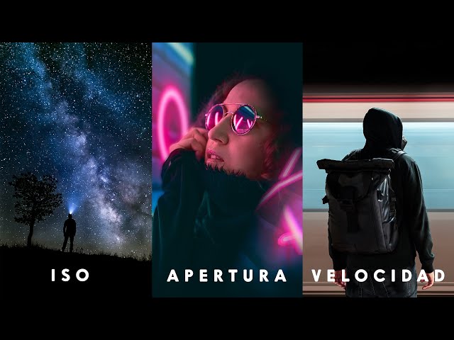 Curso de FOTOGRAFÍA BÁSICA : ISO, APERTURA Y VELOCIDAD