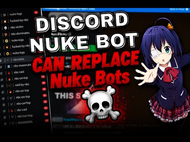 New Discord Server Nuking Bot.