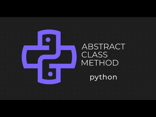 Abstract method and Abstract class in python | Python OOPS Series