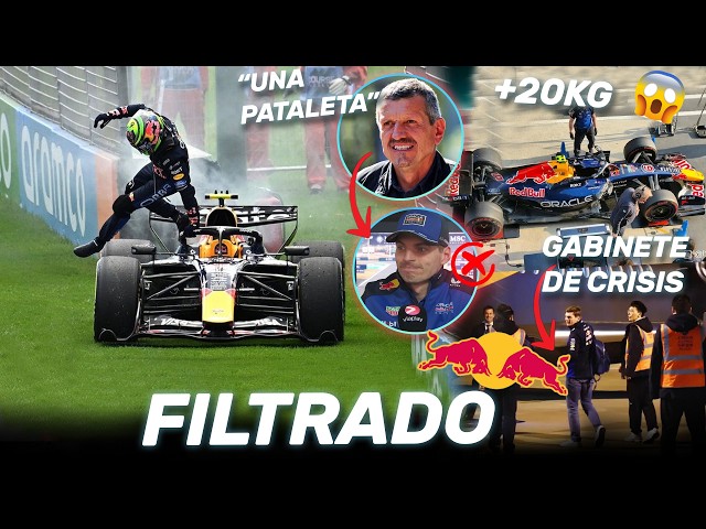 ¡¡FILTRADO!! El PROBLEMA que DESTROZA a RED BULL, GABINETE de CRISIS y CRÍTICAS a VERSTAPPEN...