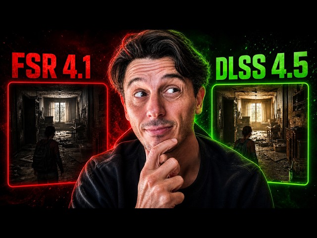 I didn't expect this result! FSR 4.1 vs DLSS 4.5 in 7 games