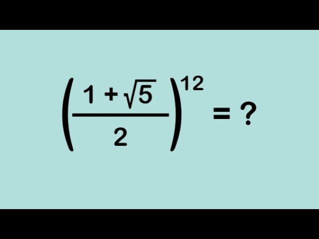 Can you Simplify this? l MIT l olympiad mathematics 