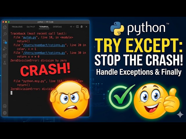 Python Try Except Exception: The Ultimate Guide to Error Handling (Finally!)