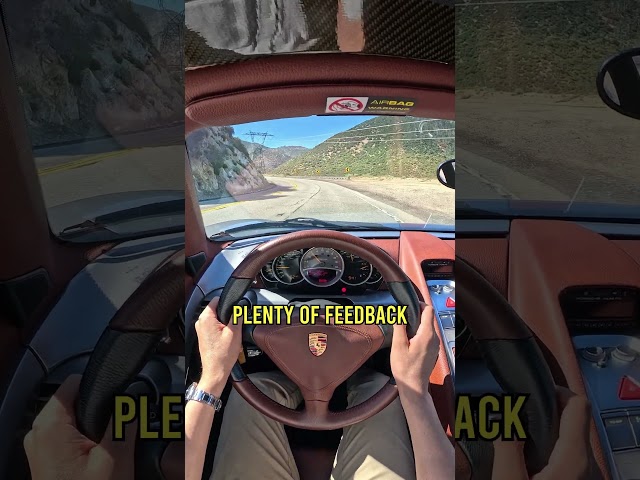 2005 Porsche Carrera GT: What the Steering Actually Feels Like