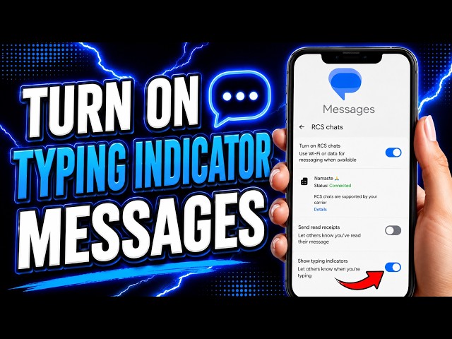 How to Turn On Typing Indicators on Google Messages (2026) | Enable Typing Indicator
