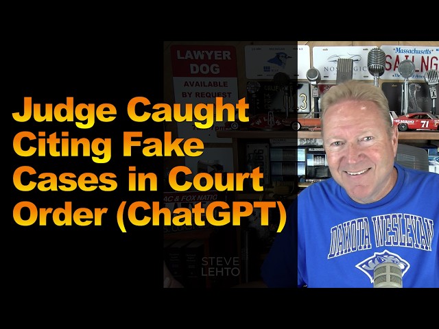 Judge Caught Citing Fake Cases in Court Order (ChatGPT)