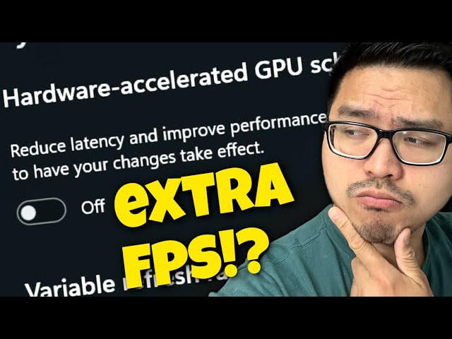 Should You Use Hardware-Accelerated GPU Scheduling?