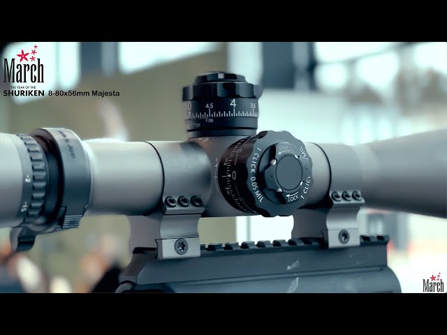 The new March 8-80x56 Majesta #marchscopes #marchoptics #march #marchmajesta8-80x56 #majesta8-80x56