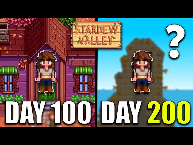 I Played 200 Days of Stardew Valley, Can I Reach Perfection?