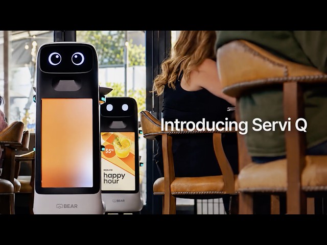 Meet Servi Q: Bear Robotics' Most Compact Service Robot, Now Available in the US