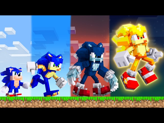 Upgrading SONIC Into a GOD in Minecraft