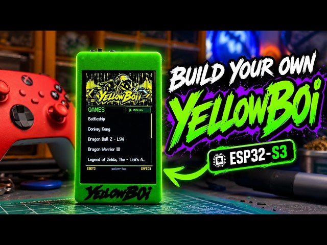 The CYD EMULATOR You NEED | YellowB0i 3.5" ESP32 - S3