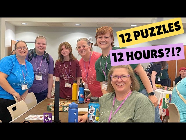 12 Hour Speed Puzzling Challenge!