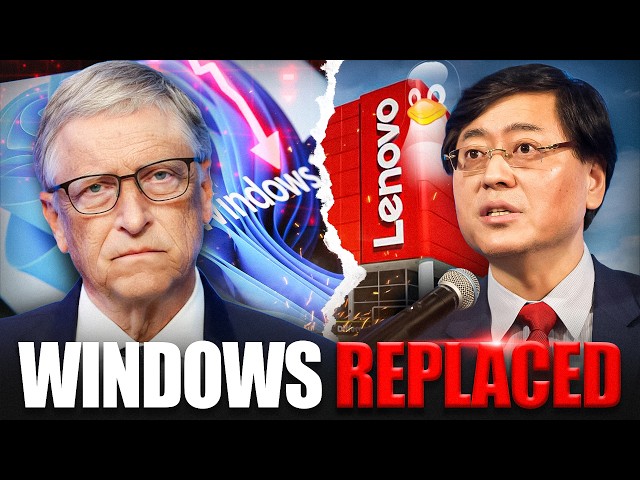 Bill Gates FURIOUS As Lenovo DITCHES Windows For Linux