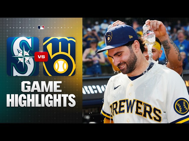 Mariners vs. Brewers Game Highlights (8/20/26) | MLB Highlights