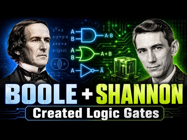 How George Boole and Claude Shannon Created Computer Circuits