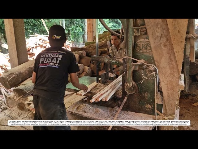 Timber Processing: How a Sawing Machine Turns Raw Wood Into Lumber