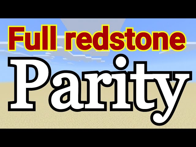 Redstone parity! [Block spitting + Quasi connectivity] on Minecraft Bedrock / Pocket Edition
