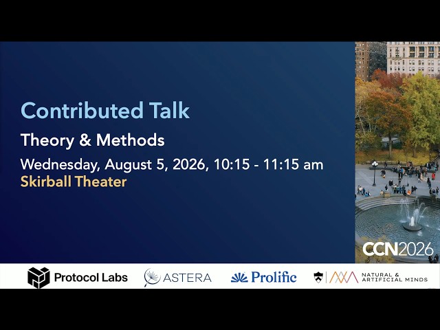 CCN 2026 | Theory & Methods (CT)
