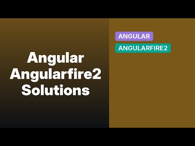 Angularfire 2 using AngularFireAuthGuard for role based content display (2 Solutions!!)