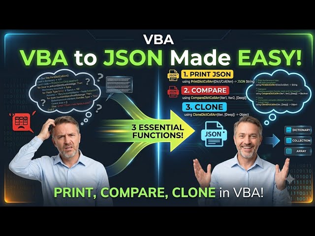 Most Important Module for VBA Dictionary, Collection and Array _ Master VBA