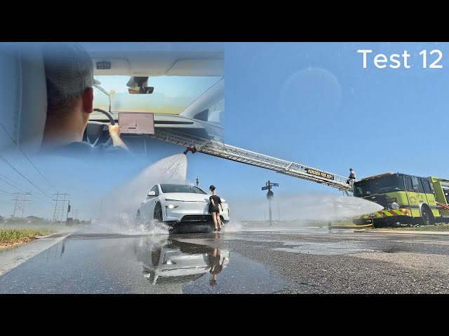 Mark Rober Debunk - Heavy Rain Test - 2026 Tesla Model Y HW4 FSD