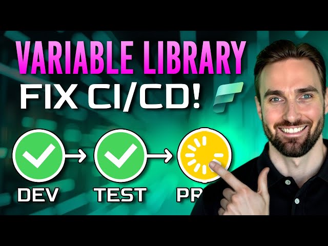 Microsoft Fabric Variable Library | Simplify CI/CD and Environment Management